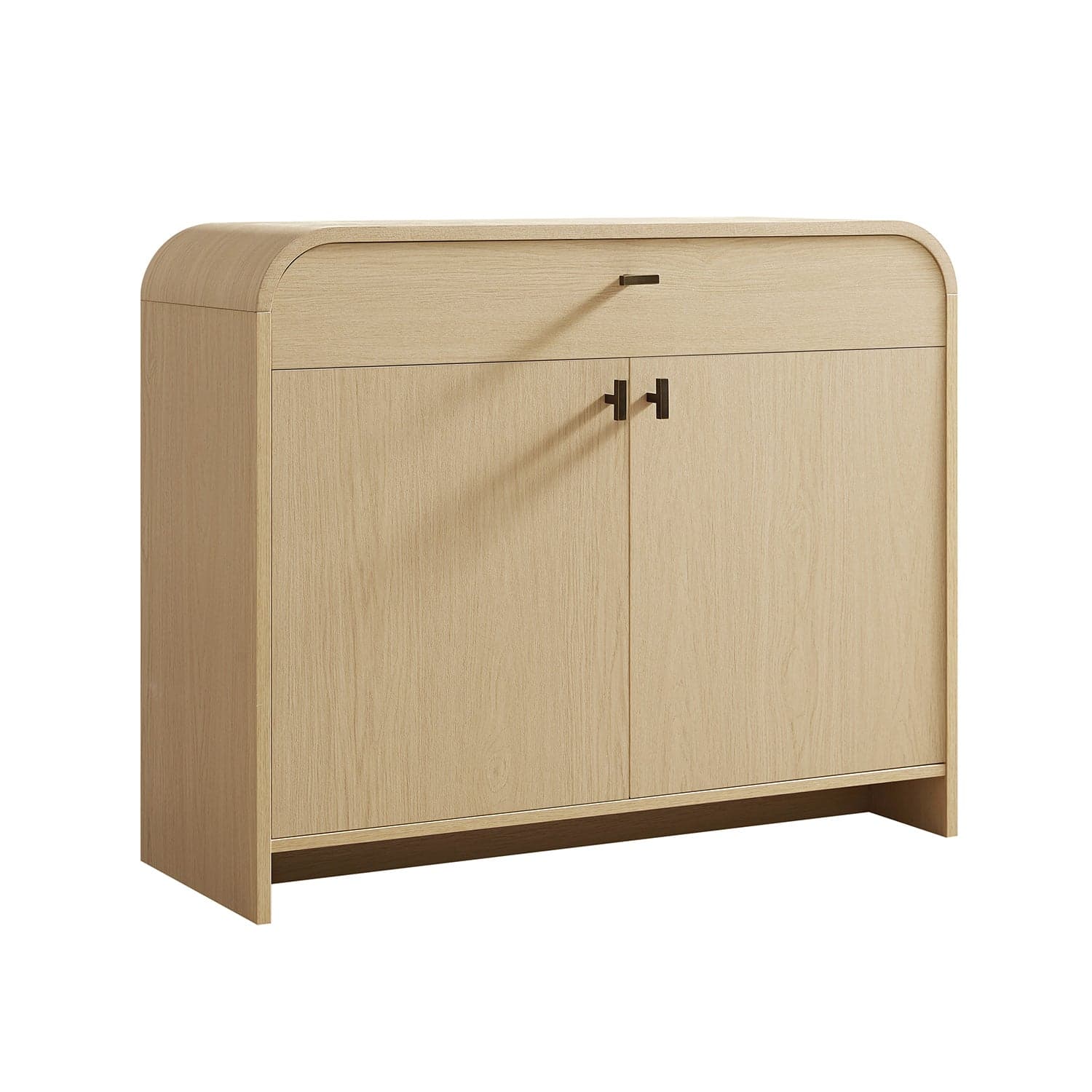 Marcel Small Sideboard with Drawer, Light Oak