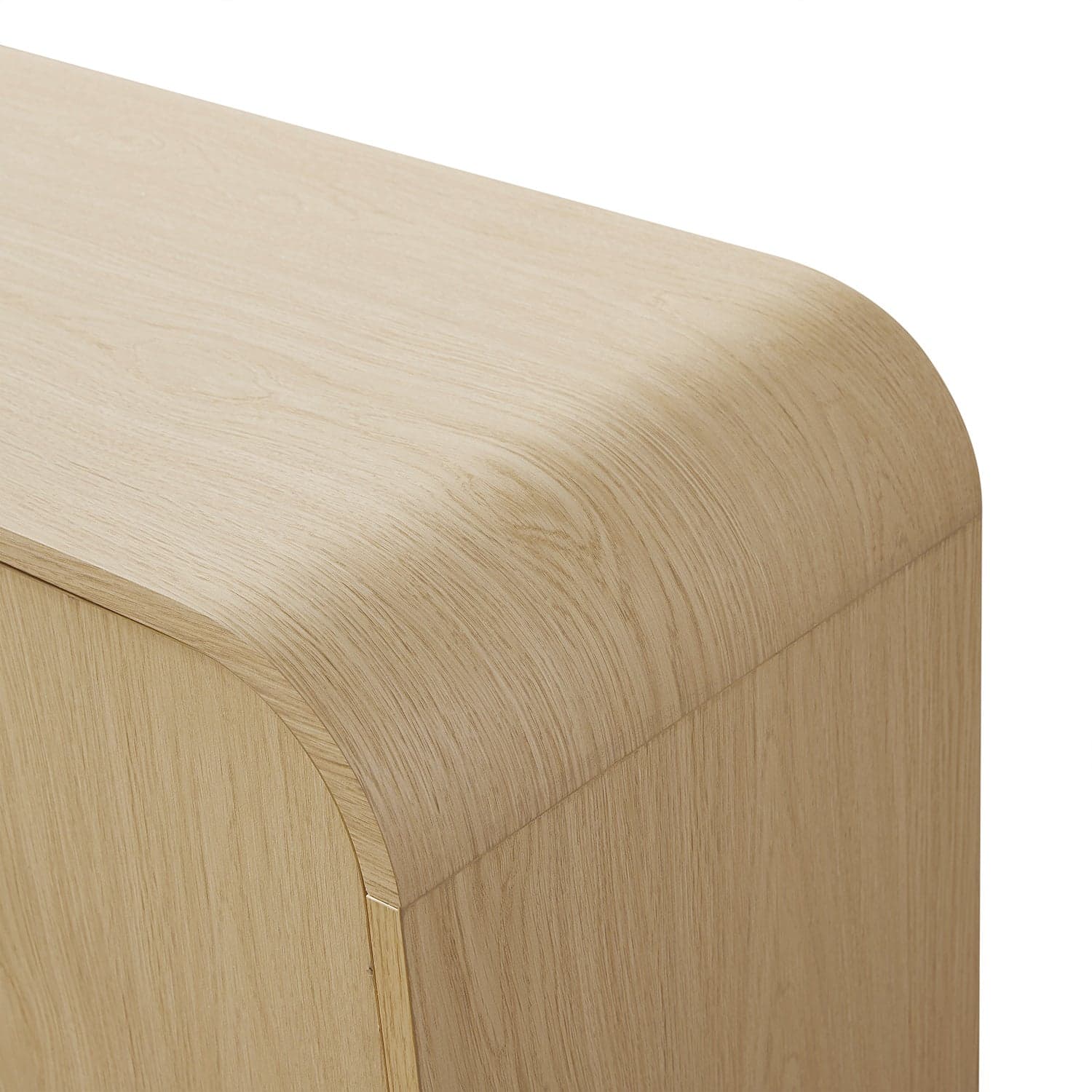Marcel 3-Drawer Wide Sideboard, Light Oak